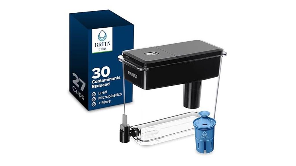 27 cup water filter dispenser