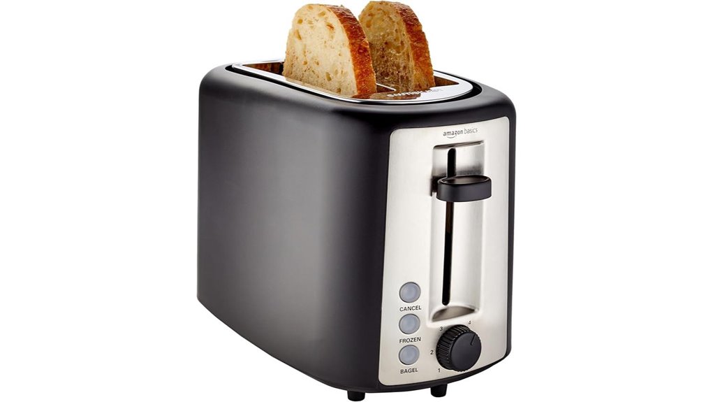 2 slice toaster with settings