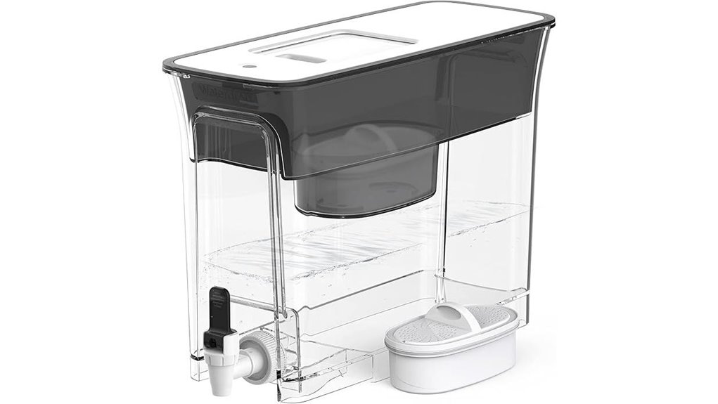 35 cup water filter dispenser