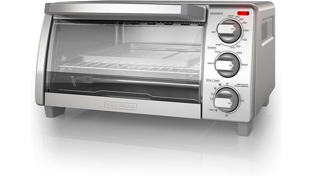 4 slice toaster oven model