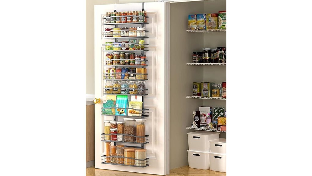 9 tier hanging pantry organizer