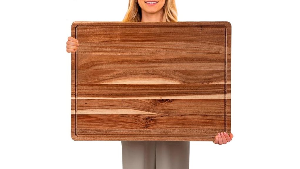 acacia cutting board platter
