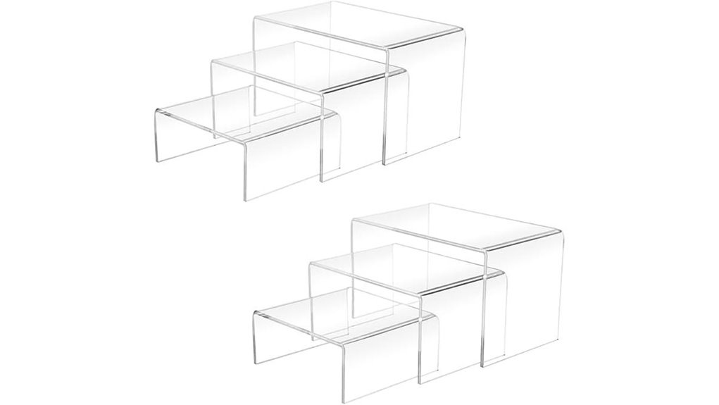 acrylic cupcake display risers