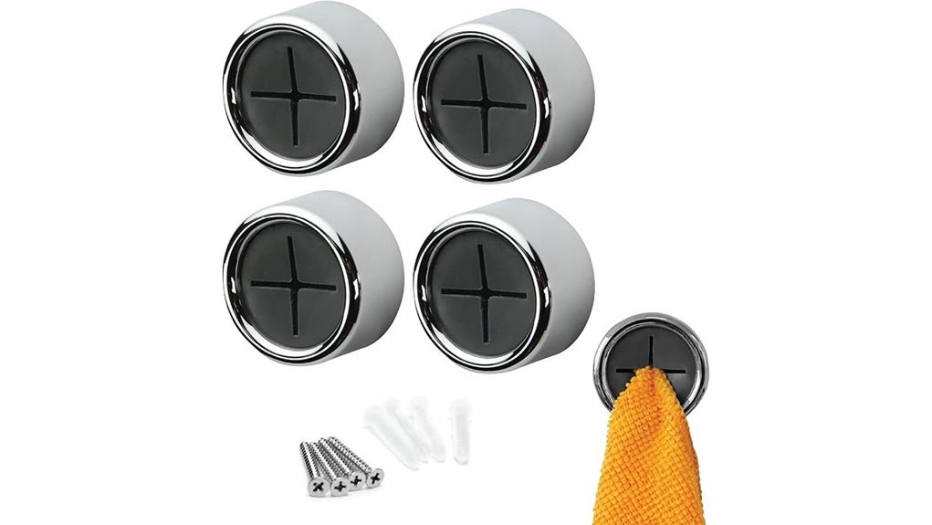 adhesive towel hooks pack