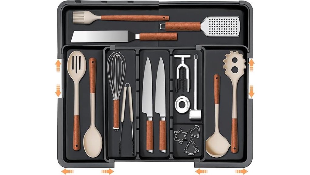 adjustable dividers for organization