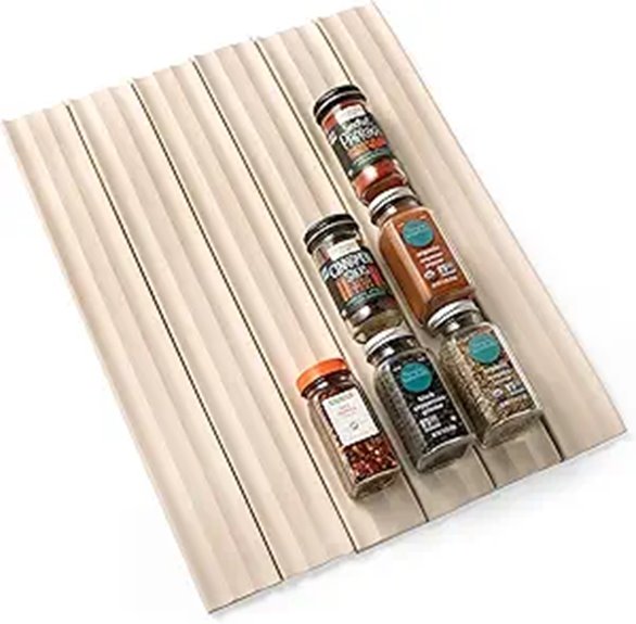 adjustable drawer liner roll