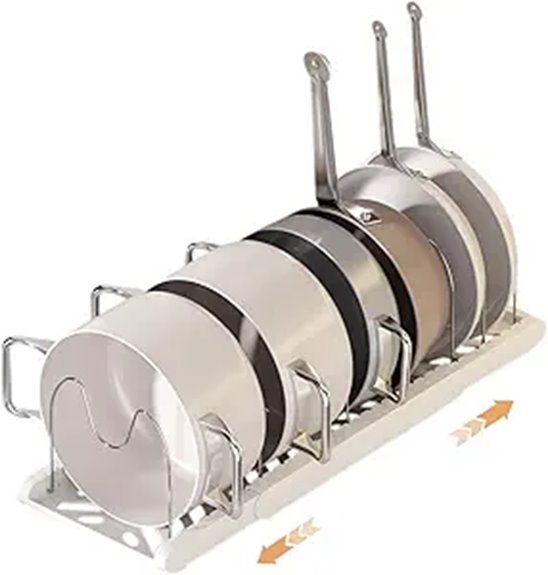 adjustable expandable pot rack