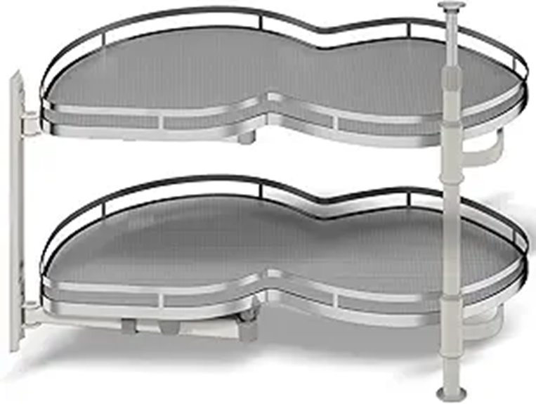 adjustable pull out organizer