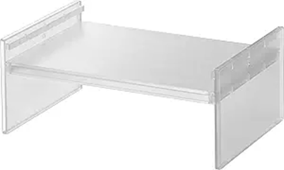 adjustable refrigerator storage rack