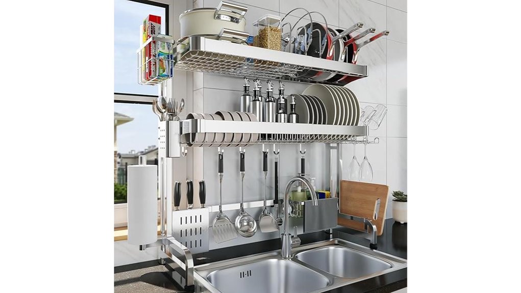 adjustable stainless steel rack