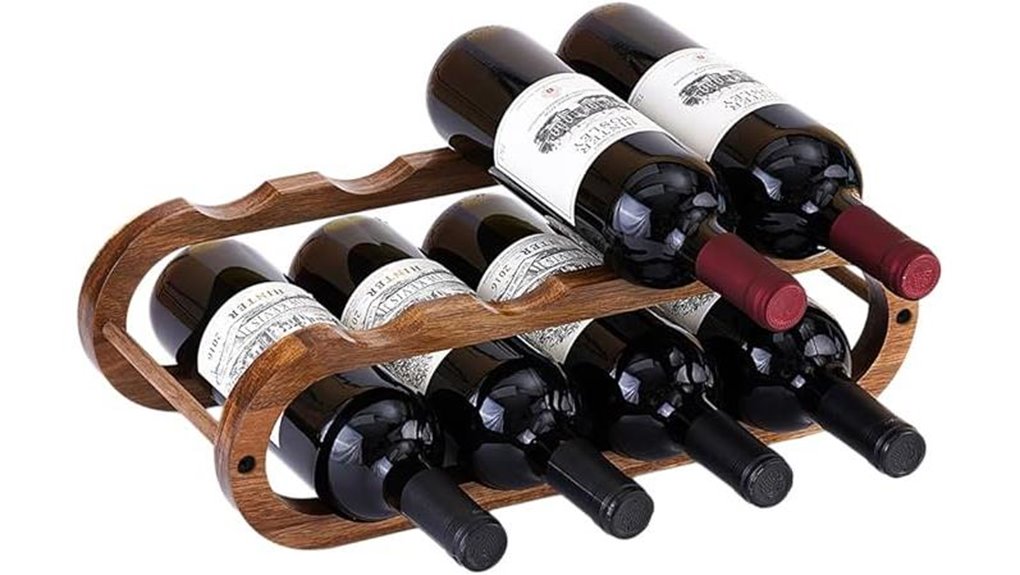 adjustable wine rack organizer