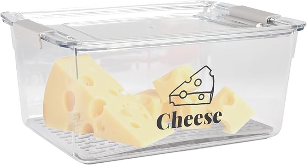 airtight cheese storage solution