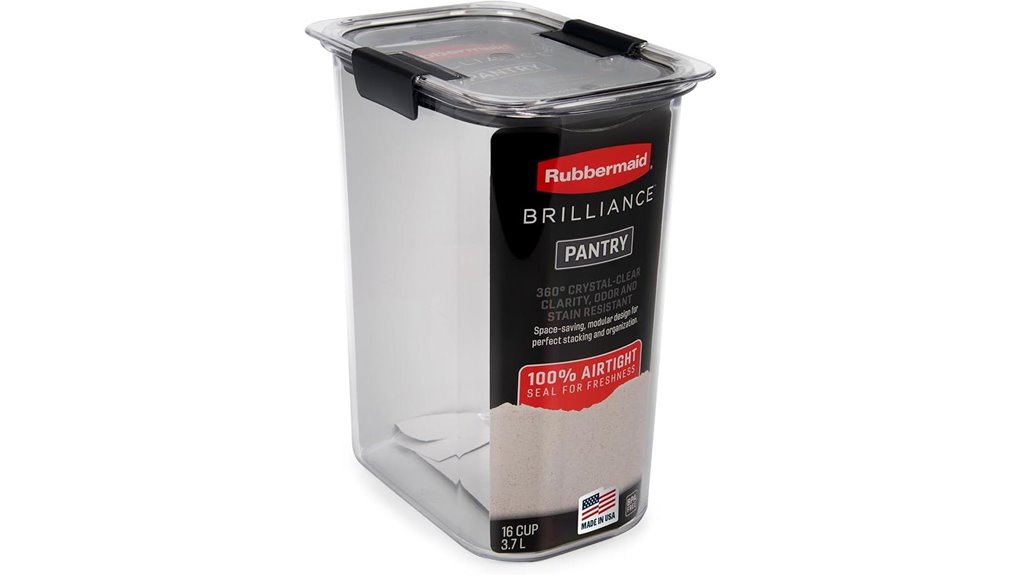 airtight food storage container