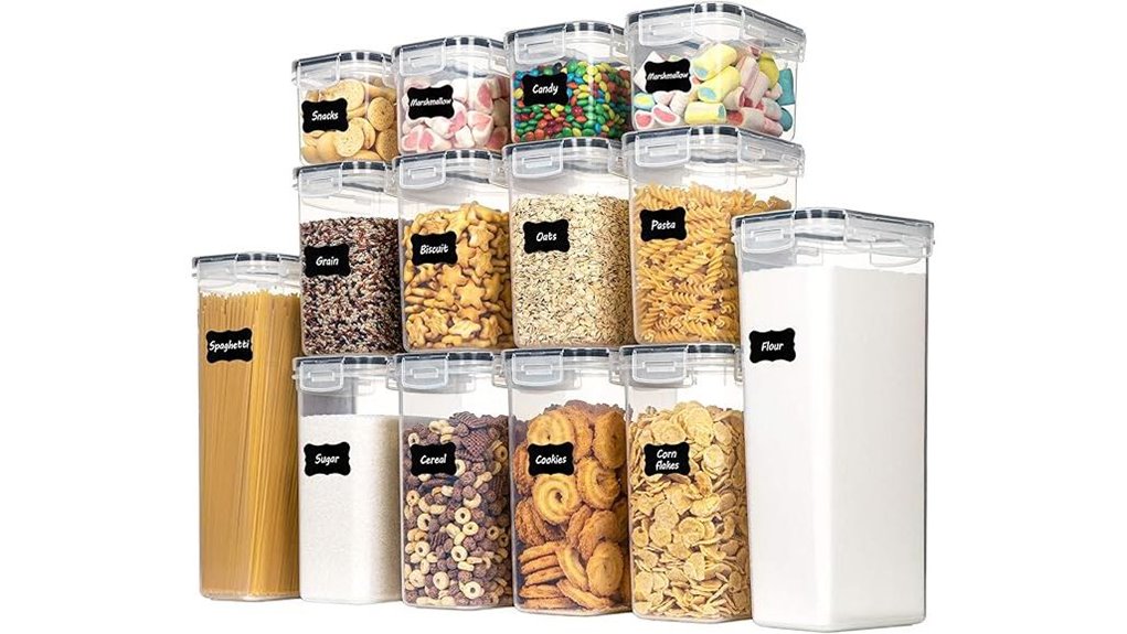 airtight food storage set