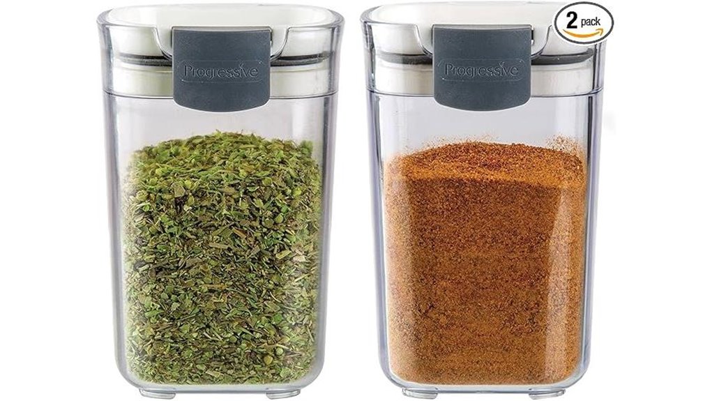 airtight spice storage containers