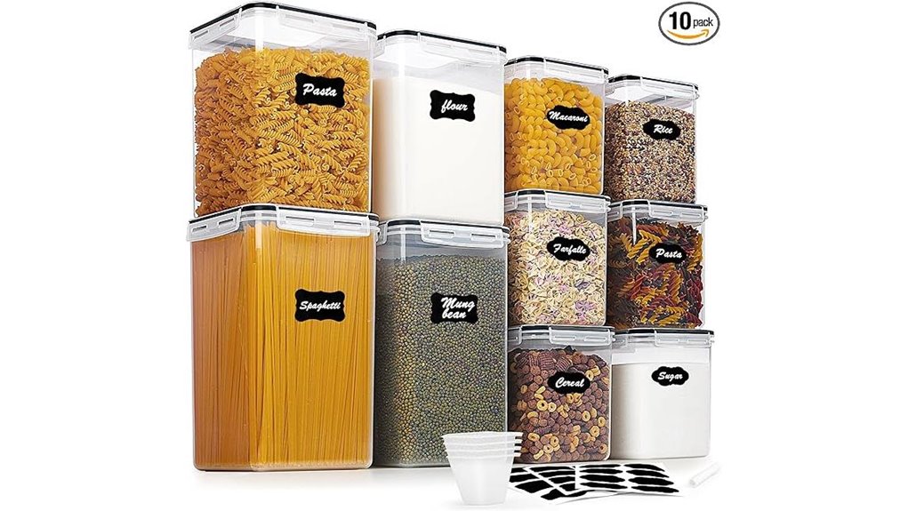 airtight storage container set