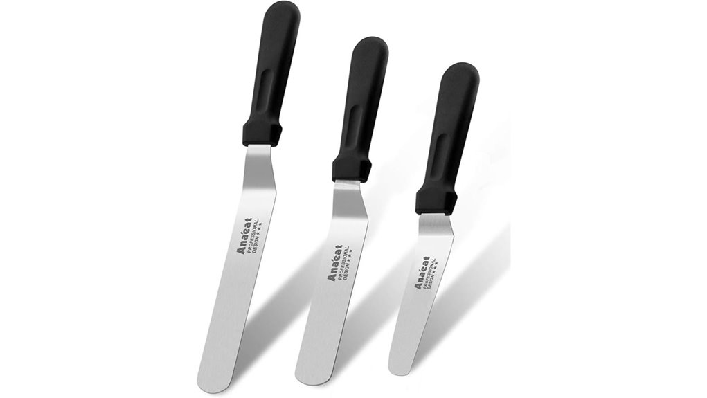 anaeat professional icing spatulas