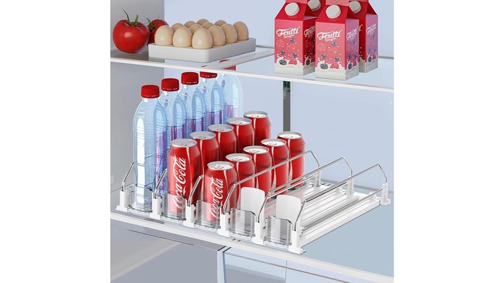 automatic can storage organizer
