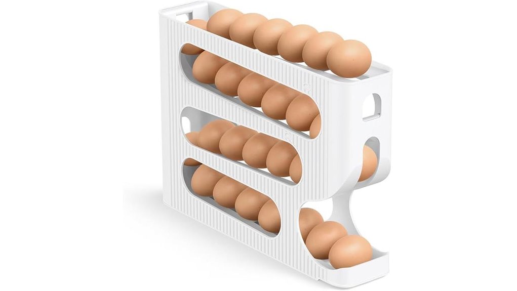 automatic egg dispenser holder