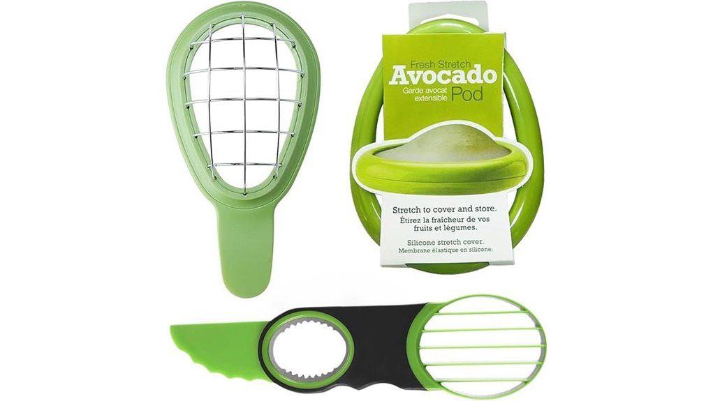 avocado slicer with storage