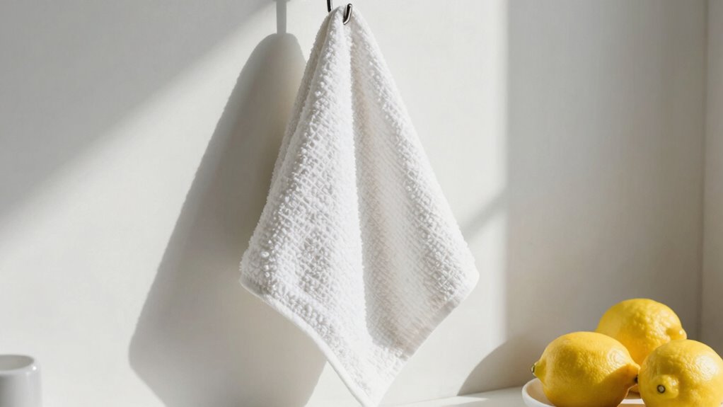 bacteria thrive on damp towels