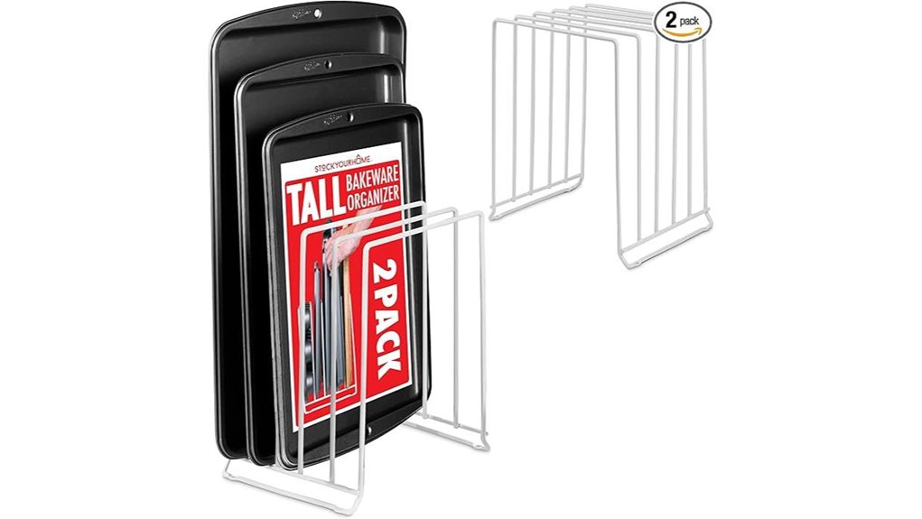 baking pan organizer set