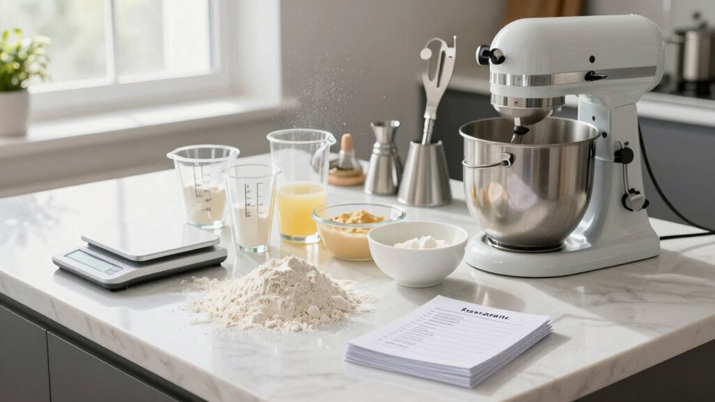 baking requires precision and patience