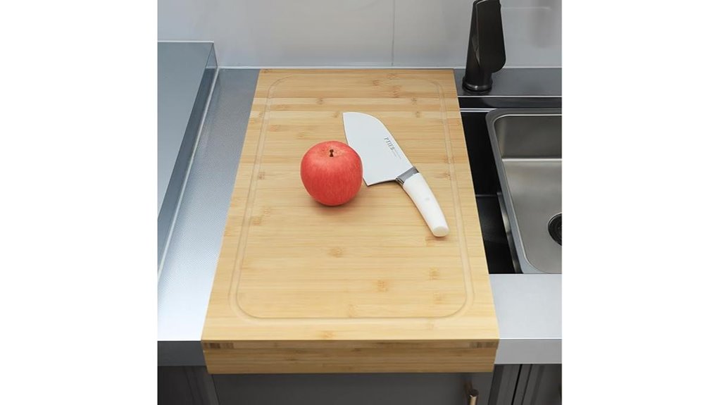 bamboo cutting board cover