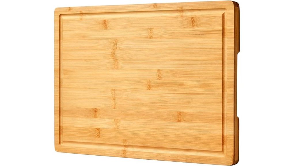 bamboo cutting board features