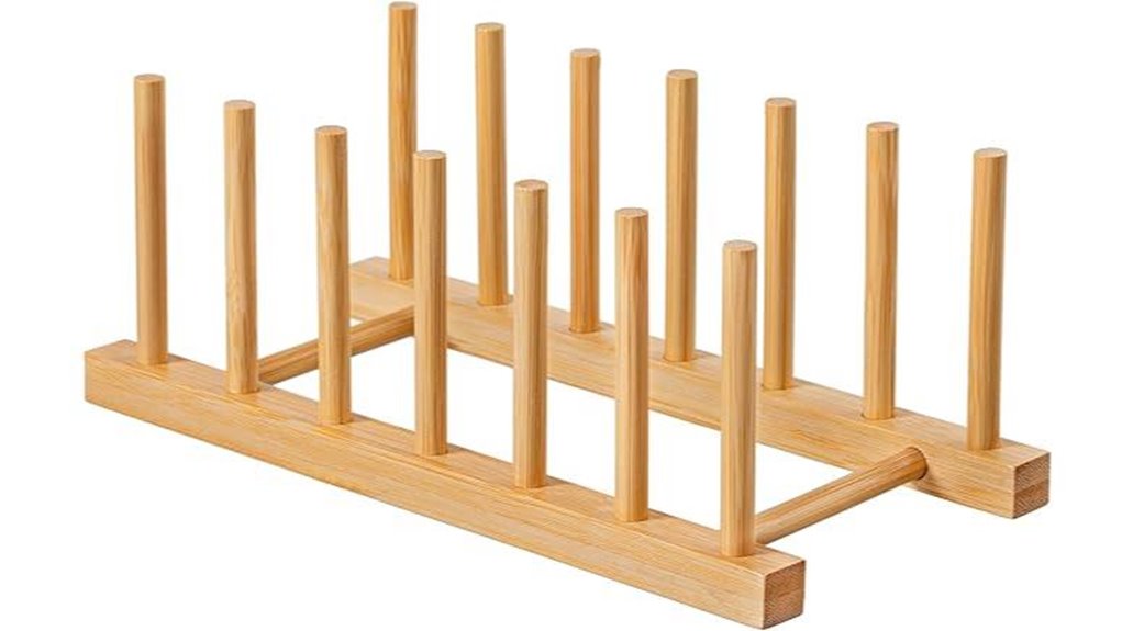 bamboo kitchen storage organizer