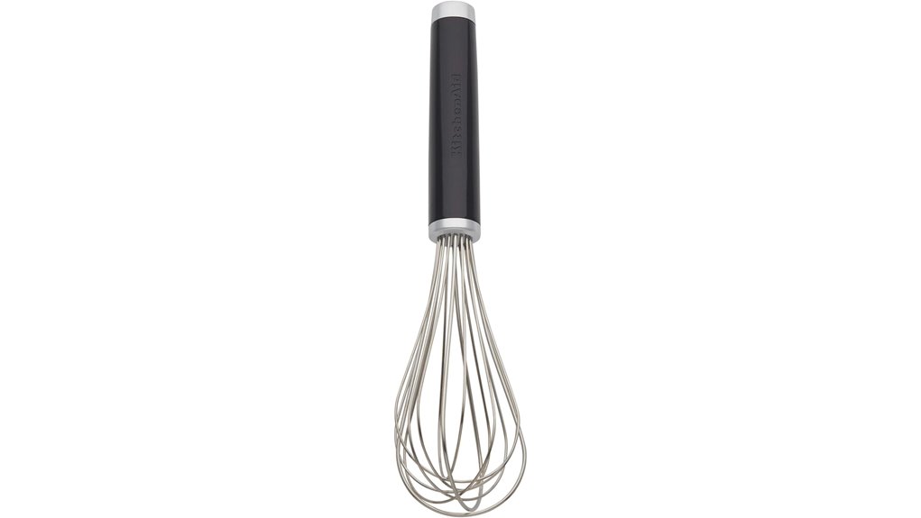 black 10 5 inch whisk