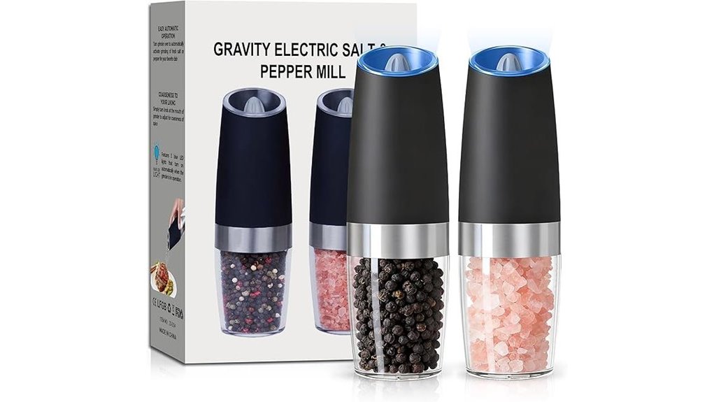 black electric grinder set