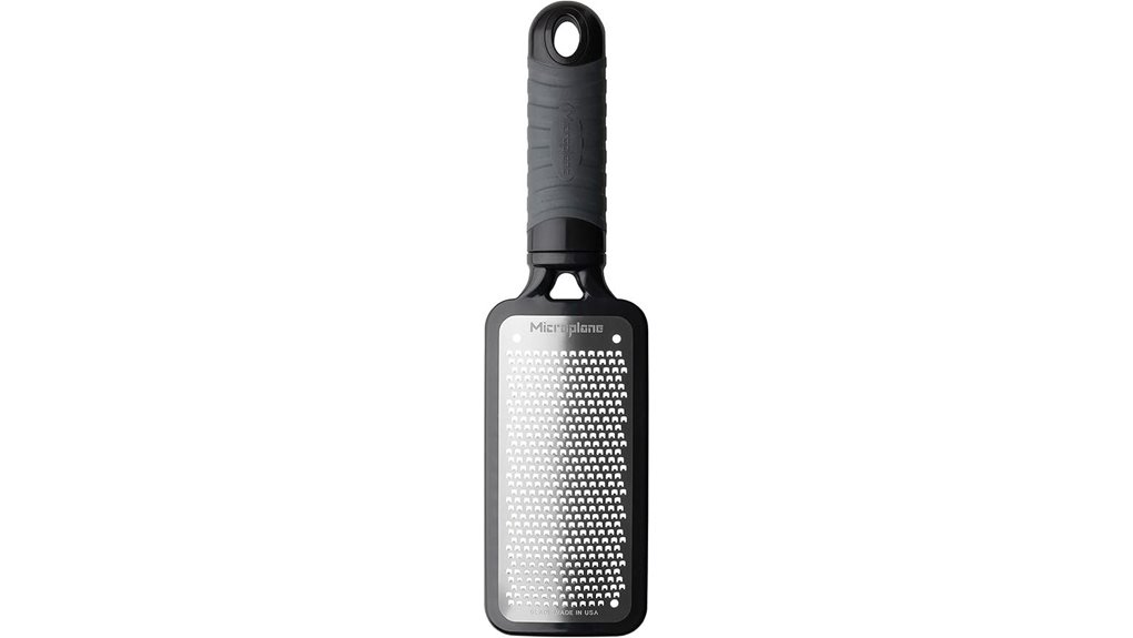 black fine cheese grater