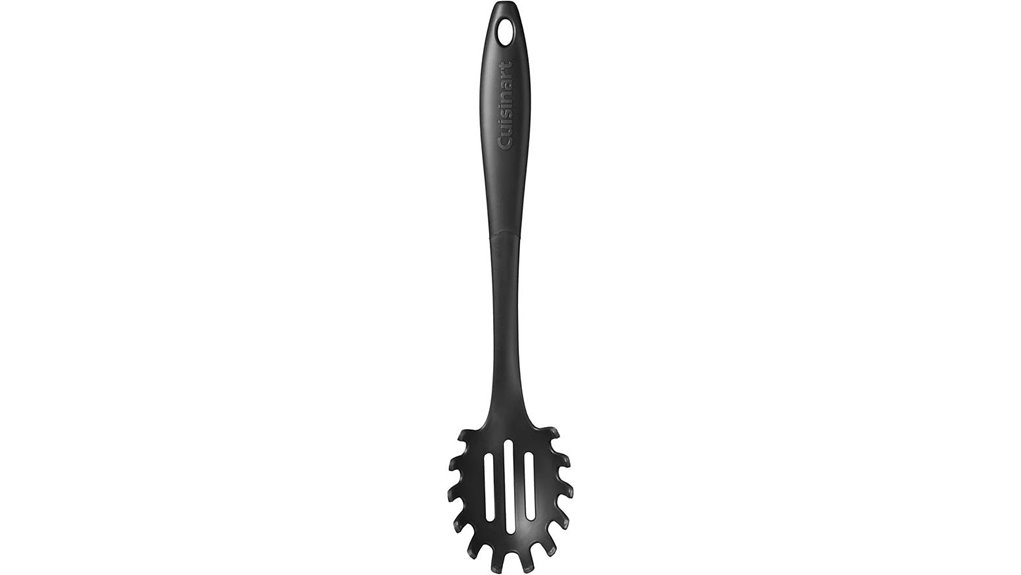 black nylon pasta server