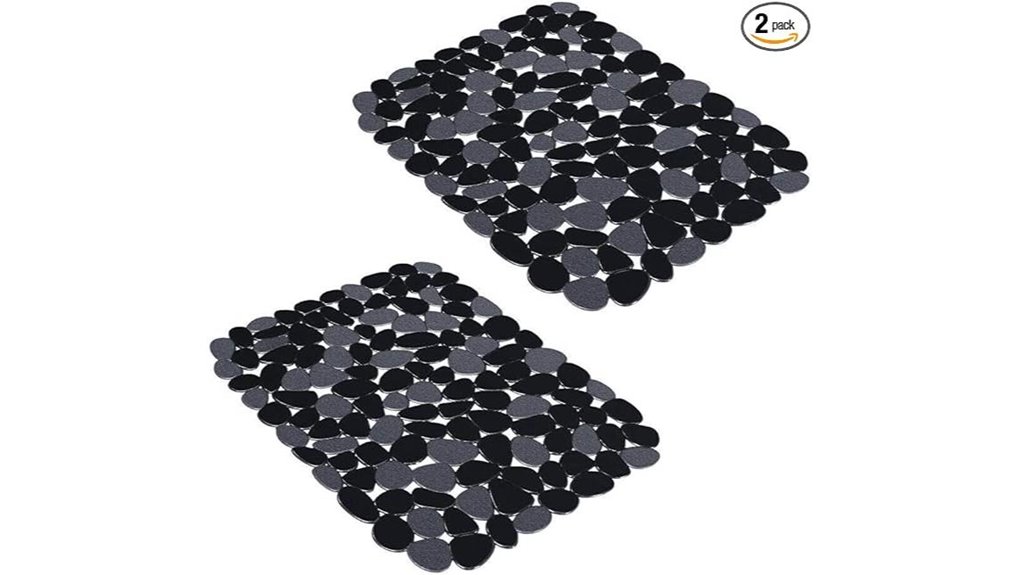 black sink mats pack