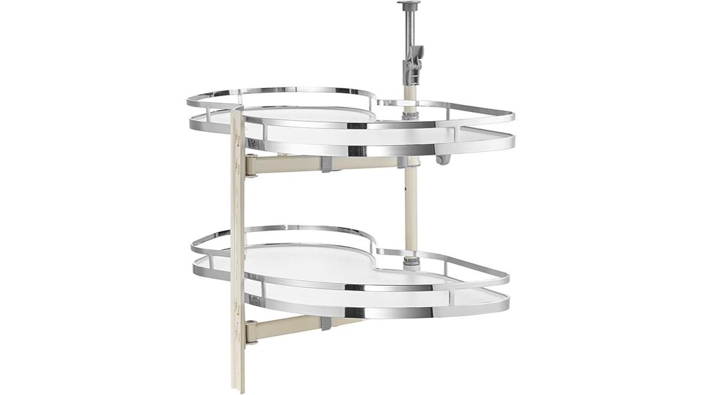 blind corner cabinet organizer