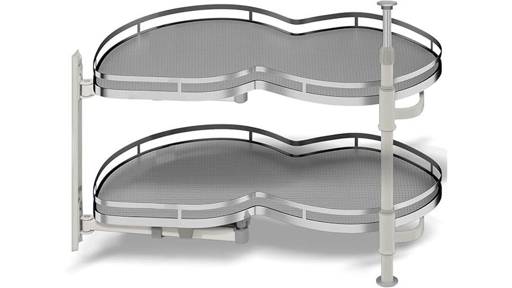 blind corner cabinet organizer