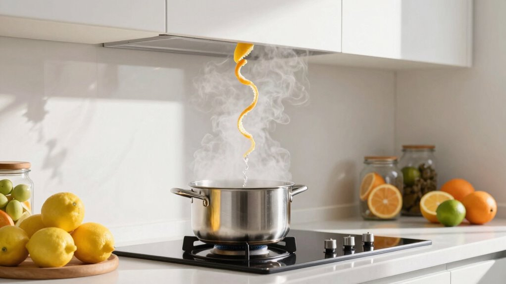 boil citrus peels refresh