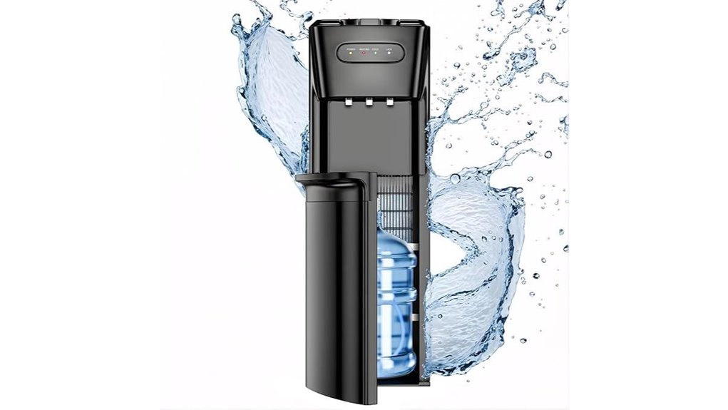 bottom loading water dispenser