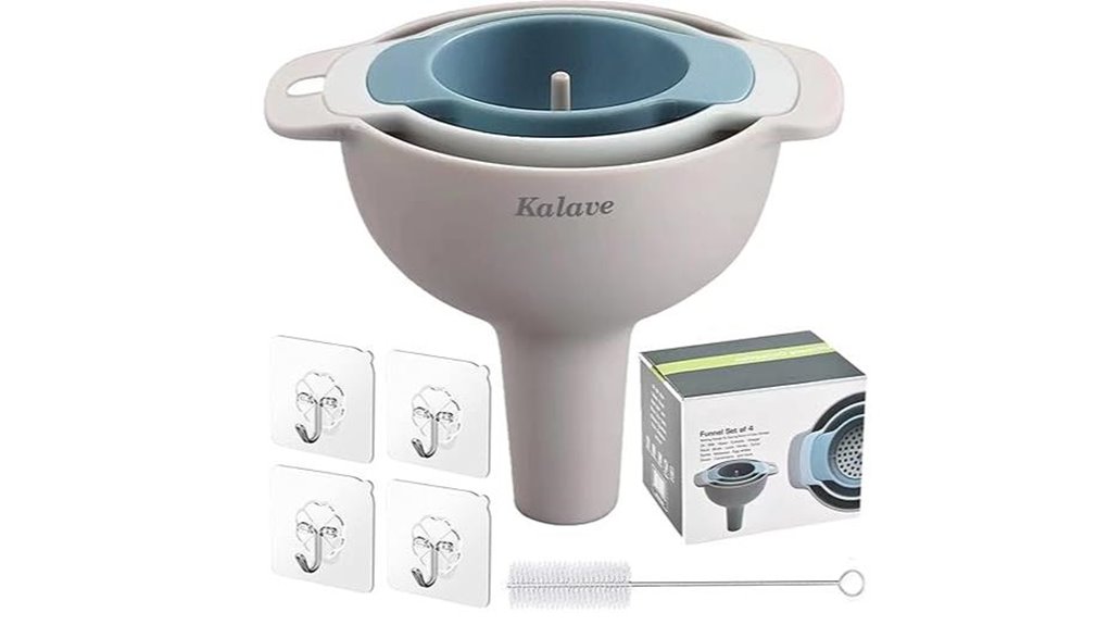 bpa free kitchen funnel set