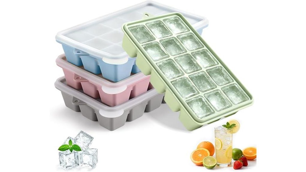 bpa free silicone ice trays