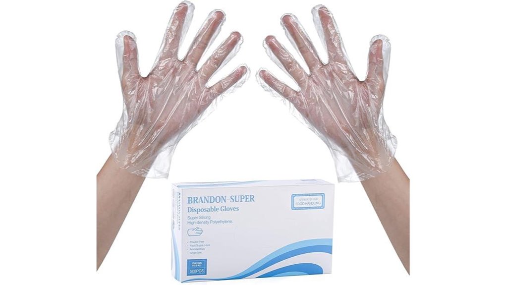 brandon super disposable gloves pack