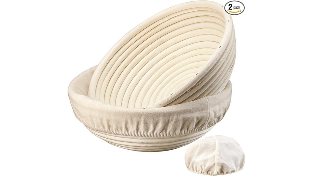 bread proofing basket set