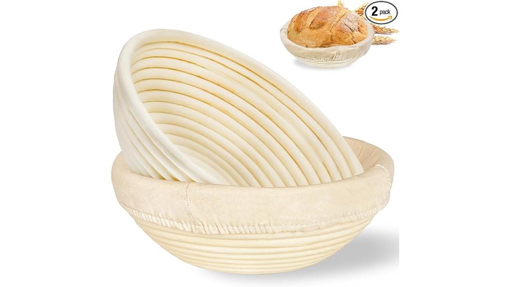 bread proofing basket set