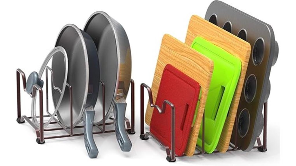 bronze kitchen cabinet organizers