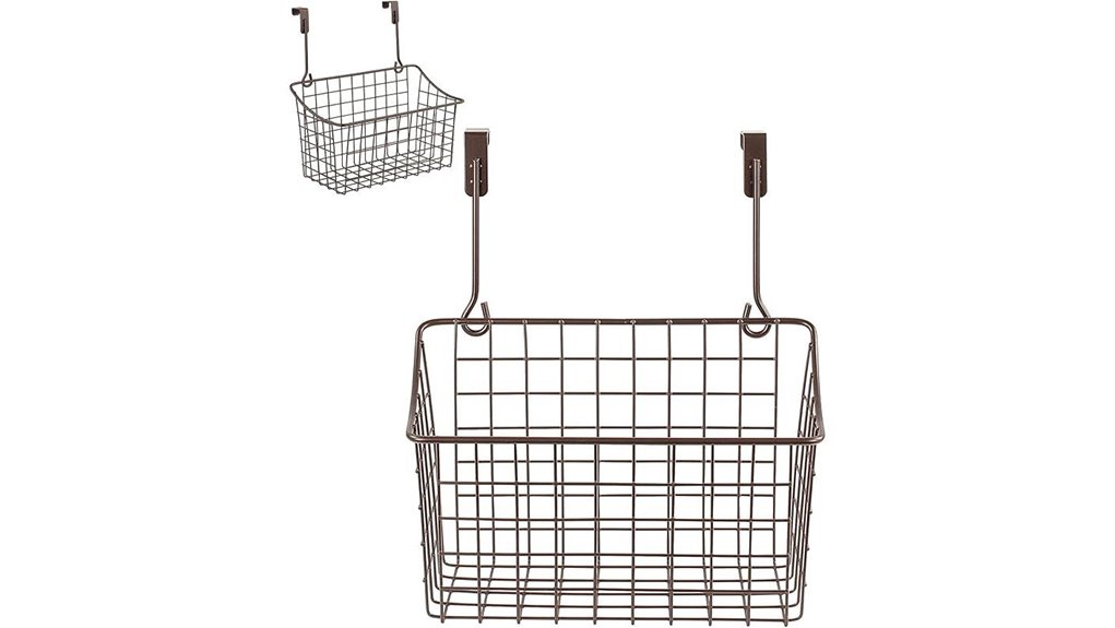 bronze wire basket organizer