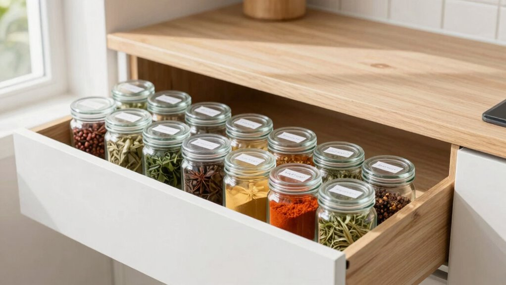 budget friendly spice organization