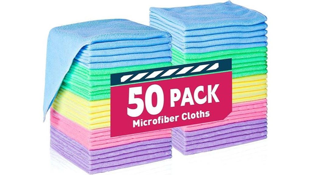 bulk microfiber cleaning cloths