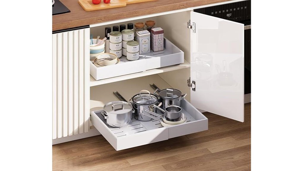 cabinet organizer adhesive set