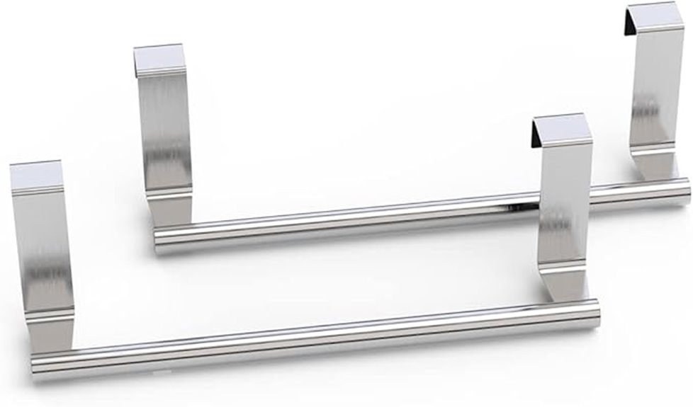 cabinet towel rack set